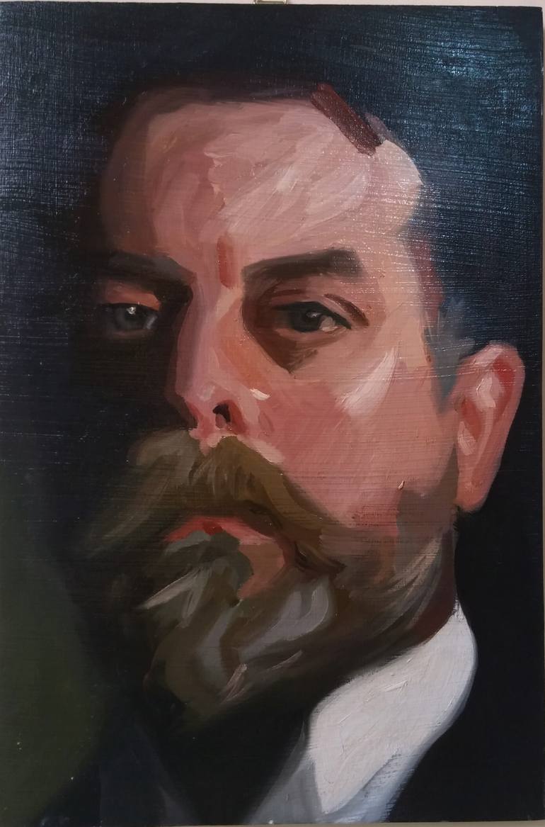 Master Copy Of A Sargent Self Portrait Painting By Emanuele Fittipaldi Saatchi Art