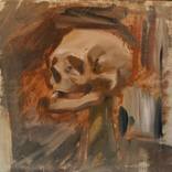 Skull study from life/studio di teschio dal vivo by Emanuele Fittipaldi