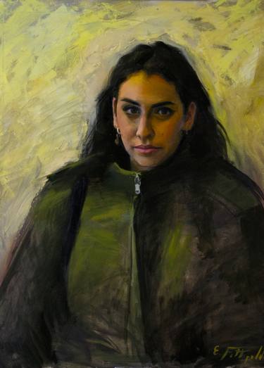 Original Portrait Painting by Emanuele Fittipaldi