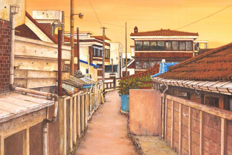 Original Landscape Painting by Aeng La