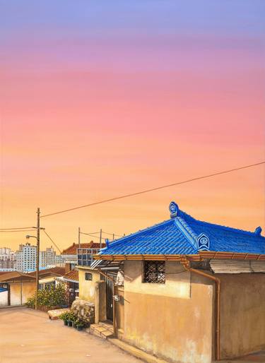 Original Contemporary Architecture Paintings by Aeng La