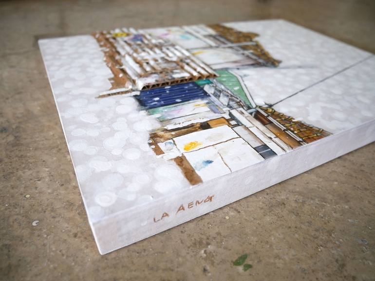 Original Architecture Mixed Media by Aeng La