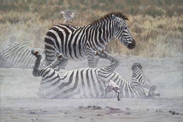 Original Realism Animal Paintings by Gary Johnson