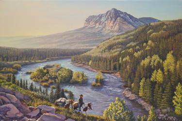 Original Fine Art Landscape Paintings by Gary Johnson