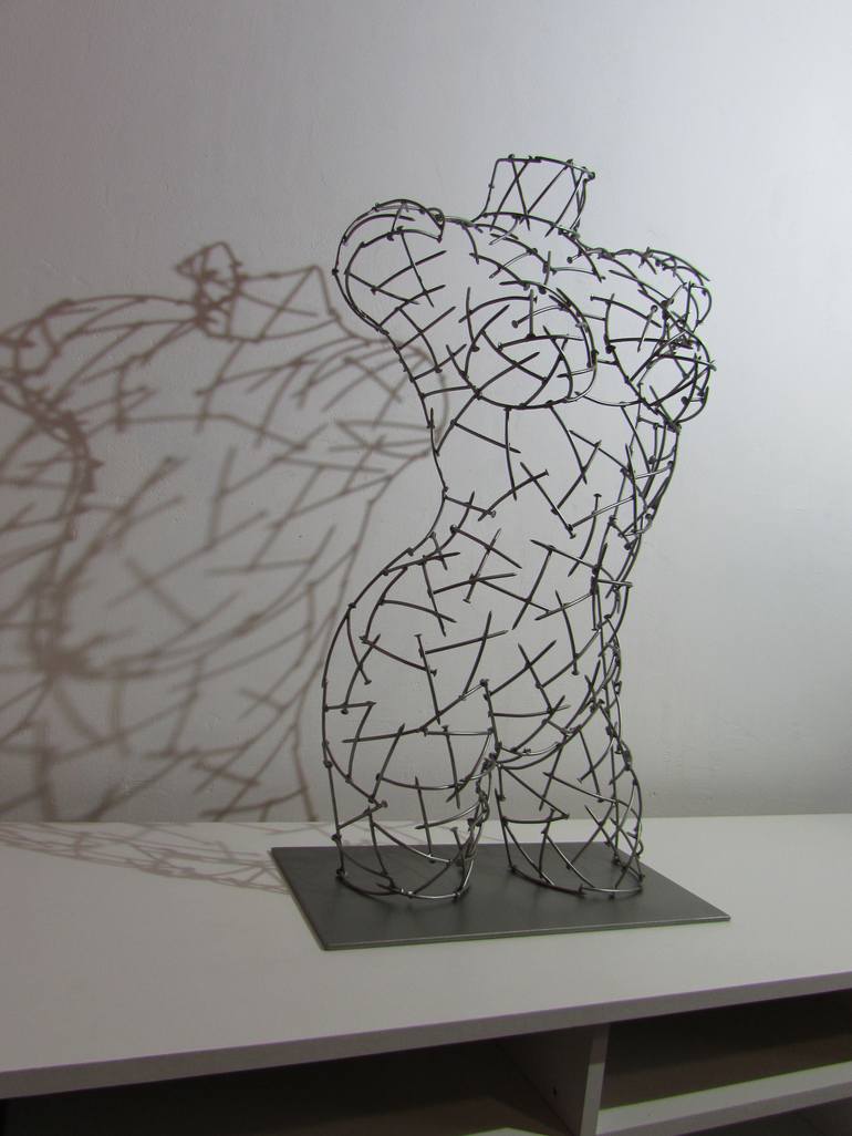 Original Abstract Body Sculpture by Tomáš Vaculka