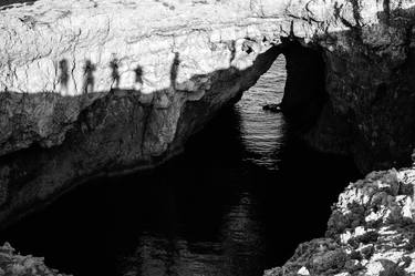 Shadows on the wall of the Lead Hole thumb