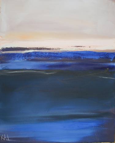 Original Abstract Water Paintings by Karen A Iglehart