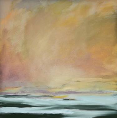 Golden Sky # 1, abstract landscape thumb