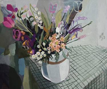 Original Floral Paintings by Nina Hunter
