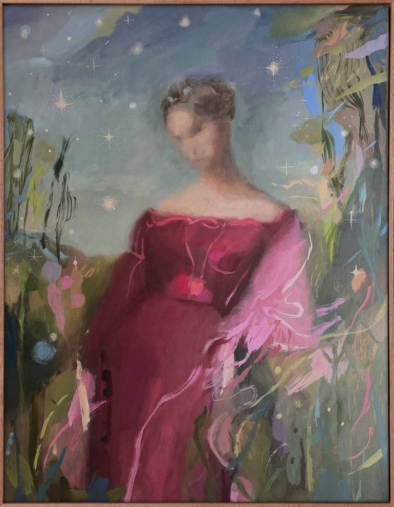 Original Figurative Abstract Painting by Nina Hunter