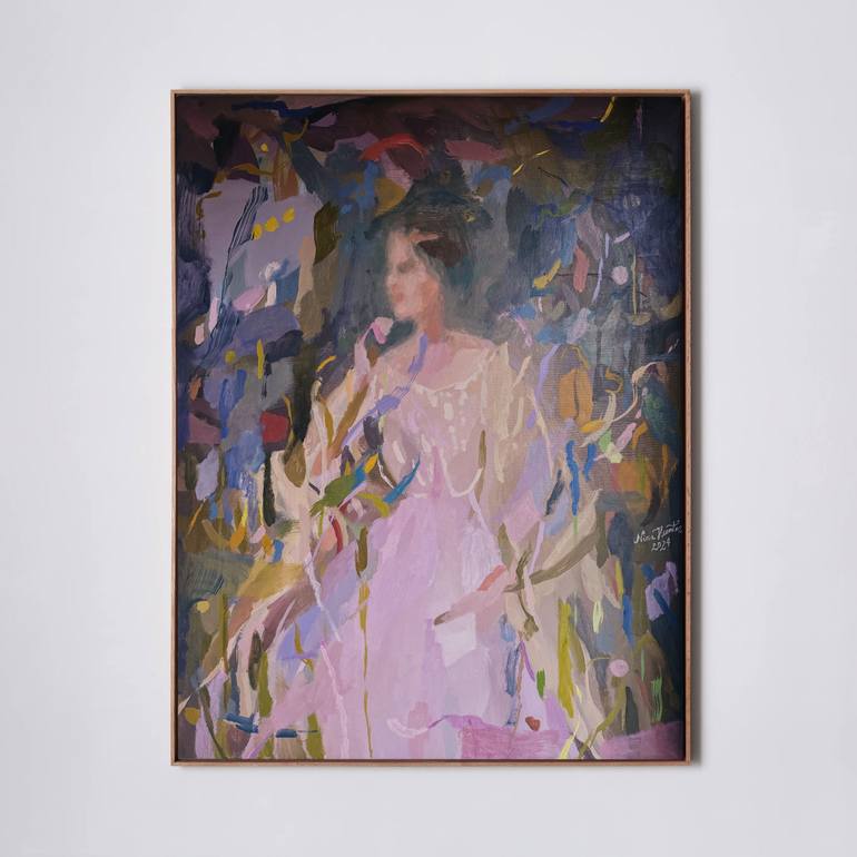Original Figurative Abstract Painting by Nina Hunter