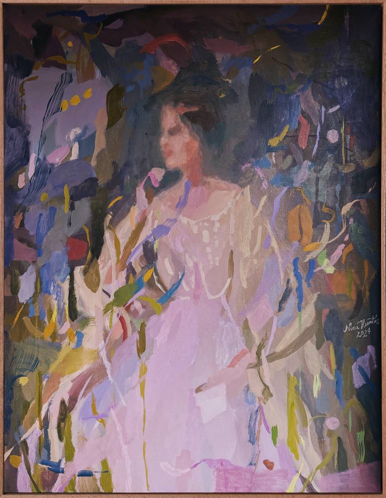 Original Figurative Abstract Painting by Nina Hunter