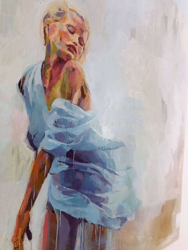 Original Figurative People Painting by Nina Hunter