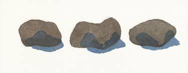 Three Seashore Pebbles, Maine thumb