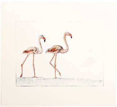 Flamingos Of Creation - Limited Edition of 2 thumb