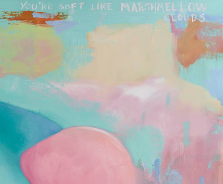 Original Abstract Pop Culture/Celebrity Painting by Mia Hawk