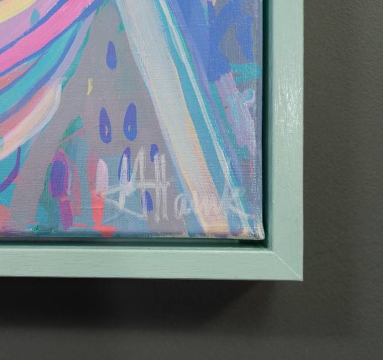 Original Figurative Love Painting by Mia Hawk