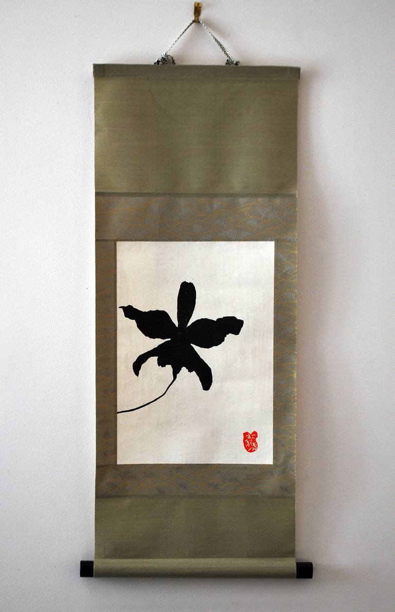 Original Conceptual Floral Printmaking by Elettra Gorni