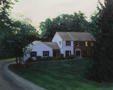 Original Home Painting by Michael Serafino