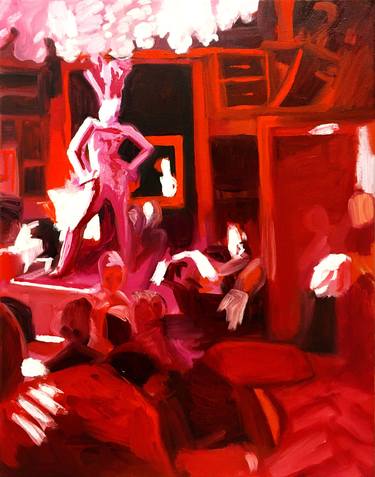 Print of Performing Arts Paintings by Michael Serafino