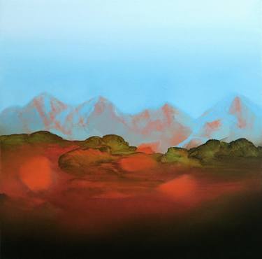 Original Abstract Landscape Painting by Georgia Noble