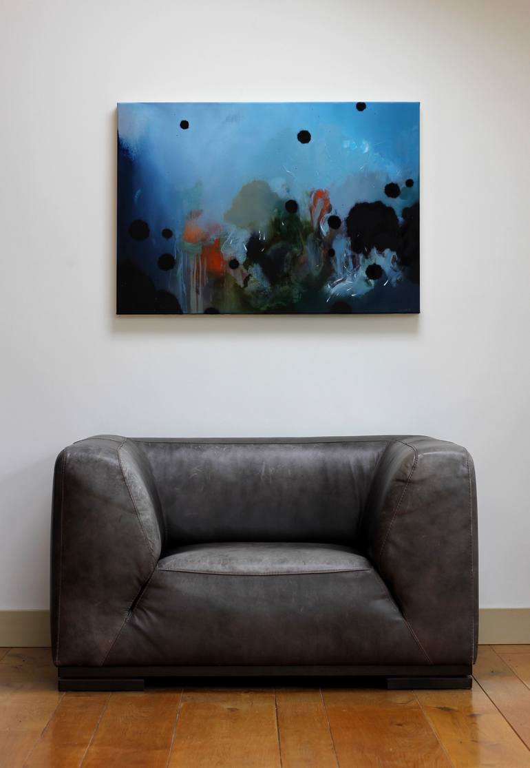 Original Abstract Landscape Painting by Georgia Noble