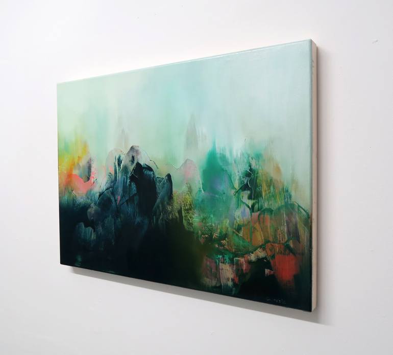 Original Abstract Landscape Painting by Georgia Noble