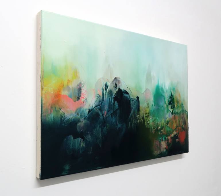 Original Abstract Landscape Painting by Georgia Noble