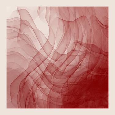 Original Color Field Painting Abstract Digital by Jil Guyon