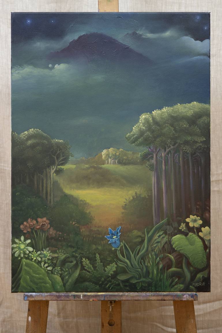 Original Landscape Painting by Wojciech Pater