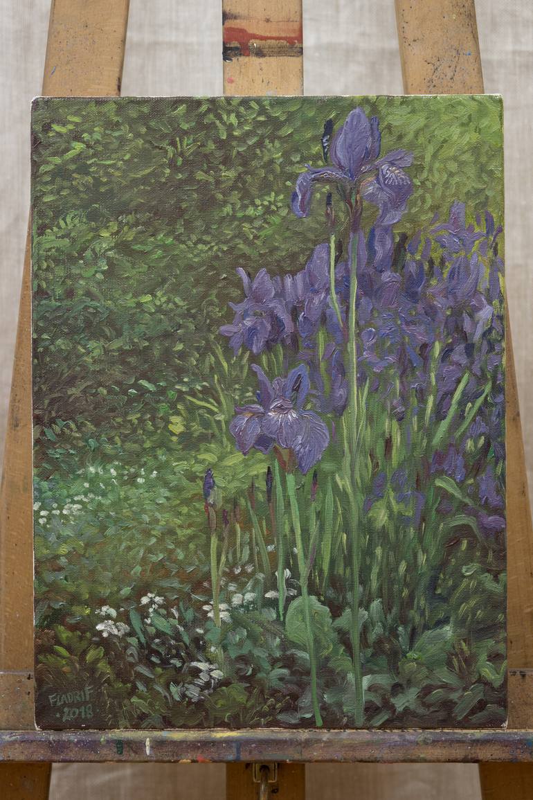 Original Floral Painting by Wojciech Pater