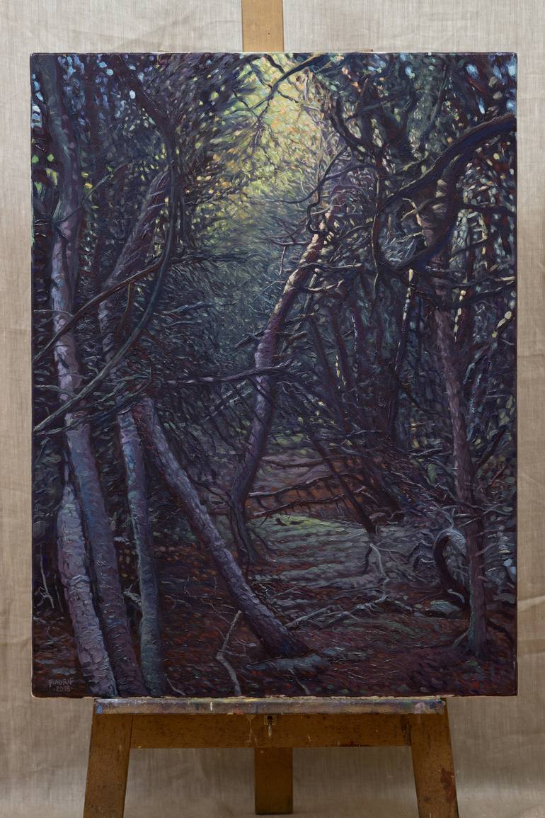 Original Nature Painting by Wojciech Pater