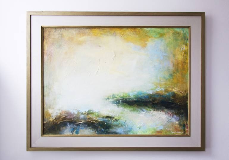 Original gestural Abstract Painting by Georgie Mason