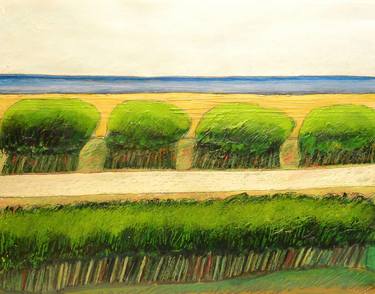 Original Impressionism Landscape Paintings by Ernst Nagel