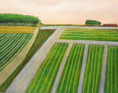 Original Landscape Paintings by Ernst Nagel