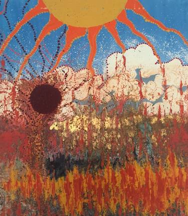 Original Abstract Painting by Simon Chinnery