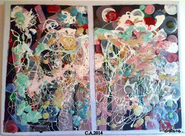 Original Abstract Paintings by christopher andrukiewicz