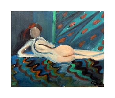 Original Figurative Nude Paintings by christopher andrukiewicz