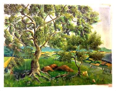 Original Landscape Paintings by christopher andrukiewicz