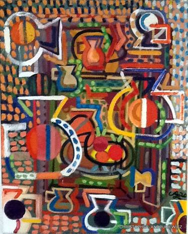 Original Patterns Paintings by christopher andrukiewicz