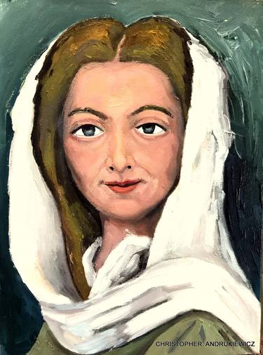 Original Portrait Paintings by christopher andrukiewicz