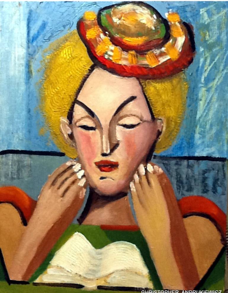 Print of Portraiture Portrait Painting by Christopher Andrukiewicz