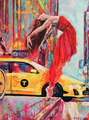 Original Art Deco Pop Culture/Celebrity Paintings by Lana Hollinger