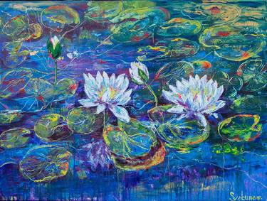 Original Expressionism Water Paintings by Lana Hollinger