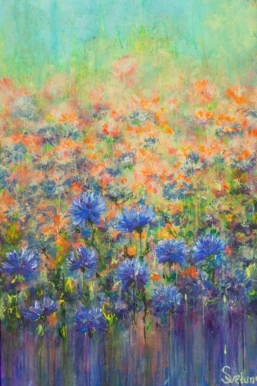 cornflower field thumb