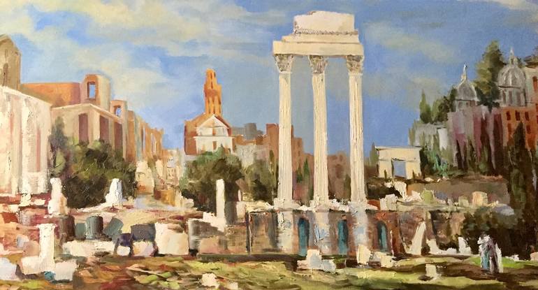 Print of Expressionism Architecture Paintings by Natali Jordan