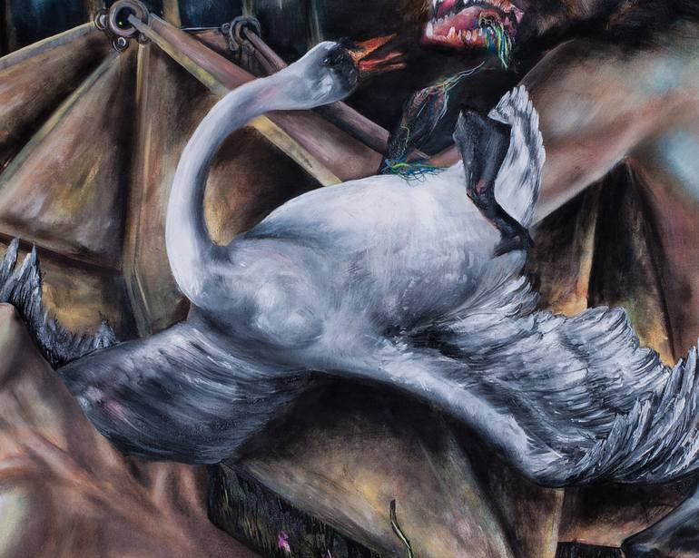 Original Figurative Women Painting by Flavio Guerrerod