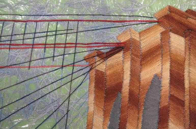 Original Figurative Architecture Collage by Natalya Khorover