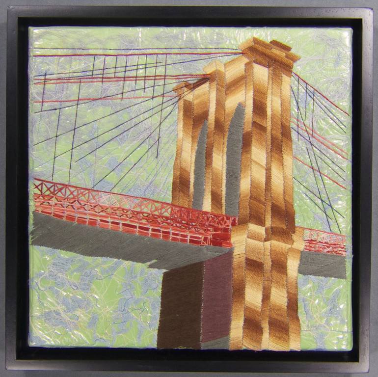 Original Figurative Architecture Collage by Natalya Khorover