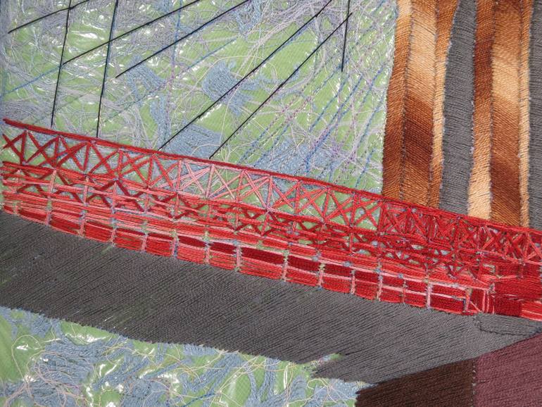 Original Figurative Architecture Collage by Natalya Khorover